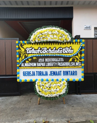 Papan Bunga Duka di Terangun