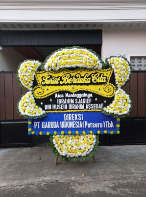 Papan Bunga Duka di Terangun