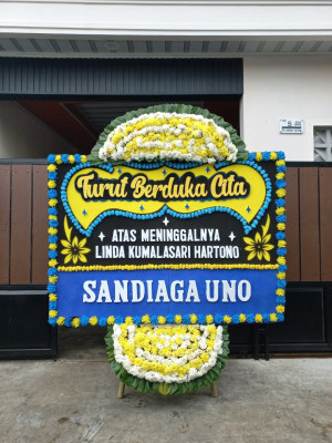Papan Bunga Duka di Terangun